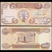 ราคา รุ่นอย่าสุ่มอิรัก 1,000 Dinar ปีเอเชียต่างประเทศธนบัตรสกุลเงินธนบัตรเหรียญธนบัตรของแท้เหรียญคอลเลกชัน hnvk320 (45157465339)