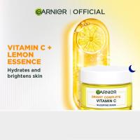 ราคา Garnier Vitamin C Night Cream Face Moisturizer Yoghurt Sleeping Mask (50ml) (54410110923)
