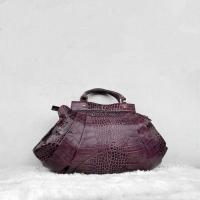 ราคา ❌sold❌Versace Croc Embossed Satchel llท้ (48611739072)