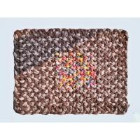 ราคา พรมเช็ดเท้า ผ้าเช็ดเท้าแบบถัก handmade แผ่นรอง (25244656431)