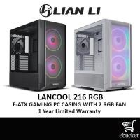ราคา LIAN LI LANCOOL 216 RGB ATX MID TOWER CASE BLACK / WHITE (216R-X/216R-W) (22147774478)