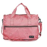 ราคา HAPITAS กระเป๋าพับ กระเป๋าสะพาย Boston small ลาย Ribbon Border Pink (999631378)
