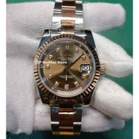 ราคา Seiko Mod Datejust Diamond Rose Gold 39 (25590860960)