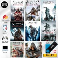 ราคา Assassins creed full collection pendrive 64gb revelations gta II Brotherhood Revelations Creed III Creed 4.ธงดํา (53259420463)