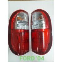ราคา ไฟท้ายรถกระบะ สำหรับ Ford Ranger ปี 2002-2003-2004-2005 ฟอร์ดเรนเจอร์ 1คู่ (ซ้ายและขวา) ไฮเรนเดอร์ มีขั่วสายไฟ+หลอดไฟ H (29218147418)