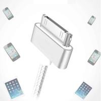 ราคา สาย USB ชาร์จเร็ว 30 Pin อะแดปเตอร์ชาร์จสายเคเบิลข้อมูลปากกว้างสําหรับ IPhone 4s IPad 2 แท็บเล็ต iPod Nano (53558040541)