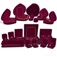 ราคา จัดเต็มกล่องใส่ชุดเครื่องประดับ กล่องกำมะหยี่สีเลือดหมูภายในเลือดหมู ทรงสี่เหลี่ยม&หัวใจ กล่องชุด กล่องเซ็ต กล่องสินสอด (25410422531)