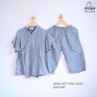 ราคา ชุดเซทคุณแม่ ชุดครอบครัว เสื้อและกางเกง ผ้าฝ้าย สไตล์ญี่ปุ่น ฟรีไซส์ ใส่ได้ทั้งไซส์เล็กและใหญ่ ใส่คู่ลูก (24484404153)