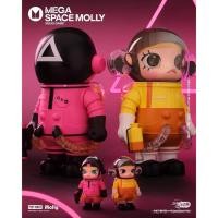 ราคา (พรีออเดอร์-ฟรีค่าส่ง-แถมถุงPopMart) MEGA SPACE MOLLY 400%+100% Squid Game ของแท้100% (ส่งตรงเวลา) (28028946628)