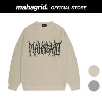 ราคา [MAHAGRID] GOTH KNIT SWETER (25447126920)