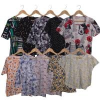 ราคา เสื้อยืดลายดอก แบรนด์ เสื้อยืดวินเทจ เสื้อลายดอก เสื้อยืด Y2K มือสอง (57208078477)