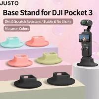 ราคา JUSTO ฐานซิลิโคน,รองรับฐานกล้องสั่นสีสันสดใส,ขาตั้งน้ําหนักเบาอุปกรณ์เสริมสําหรับกล้องกันลื่นสําหรับ DJI Osmo Pocket 3/4 Travel Filming (55559387215)