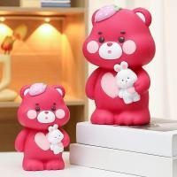 ราคา น่ารักสตรอเบอร์รี่หมีกระปุกออมสินสาว2026รูปแบบใหม่ความจุขนาดใหญ่กระต่ายกระปุกออมสินเด็กกระปุกออมสินคู่5.21 (47210901100)