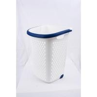 ราคา The Hugs Shop ตะกร้าผ้าล้อลาก สีน้ำเงิน Hamper with wheel Blue Navy Lift And Go BK-137-4 (42209357823)