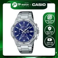 ราคา Casio Edifice EFV-640D-2A สายเหล็กนาฬิกาผู้ชาย 100m กันน้ํา | EFV-640D-2AVUDF (50560975432)