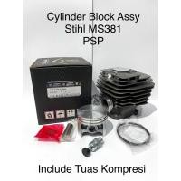 ราคา MESIN เสื้อสูบ Assy Stihl MS381 PSP Poring Buring Block Chainsaw Senso Stihl 381 25 นิ้ว (28474783865)