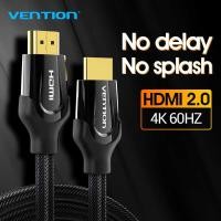 ราคา ❤ 【Cod】Vention สาย Hdmi ต่อทีวี สายต่อโทรศัพท์tv To 4K HDMI 2.0 3D 60Fps For Splitter Switch TV (42206522406)