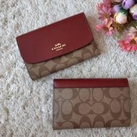 ราคา Coach กระเป๋าสตางค์3พับ ใหม่แท้100% พร้อมส่ง (1697501375)
