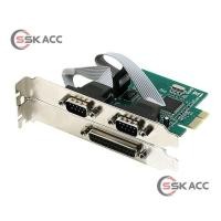 ราคา PCI EXPRESS x1 SERIAL RS232 2 PORT PARAREL 1 PORT - PCI-E IO DB25 DB9 (43621654420)