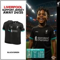 ราคา Liverpool Football Club ลิเวอร์พูล เสื้อเชียร์ เสื้อบอล ชุดเยือน ND M Jersey Liverpool AWAY 24-25 S24SP02 / S24SP07 (29658698261)