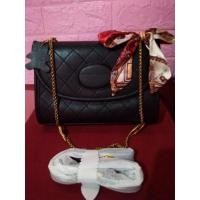 ราคา กระเป๋าสะพายใบใหญ่สีดำ (7880563056)