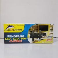 ราคา DOLPHINE BRACKET TV 10" 32" FLEXIBLE universal LCD LED wall BRACKET (23246866939)