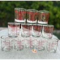 ราคา แก้วเป็ก แก้วตวง แก้วชง 1.5 ml.จัดset 12 ใบพร้อมส่ง (22382560840)