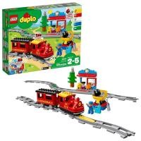 ราคา Lego DUPLO Town Steam Train Set สําหรับเด็กชายและเด็กหญิง - 10874 (26778270256)