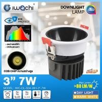 ราคา Level**ไดร์เวอร์**IWACHI โคมไฟดาวน์ไลท์ฝังฝ้า3 นิ้ว 7W เจาะลึกฝ้าเพดานสมัยใหม่ มีแสงขาว/แสงวอร์มไวท์ IWC-DL-S04-WH-3"-7W (54009041396)