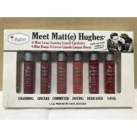 ราคา The Balm Meet Matte Hughes 6 mini Long Lasting Liquid Lipstick Limited Edition (1025715404)