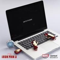 ราคา แฟลชไดรฟ์ USB สไตล์ Iron Man 128GB/64GB/32GB/16GB U Disk เวอร์ชัน 2.0 (29962319315)