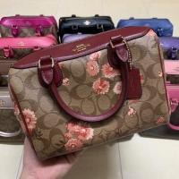 ราคา พร้อมส่ง แท้ Coach หมอนลายดอก (4124650318)