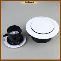 ราคา [hushcorgi] ปรับรอบ Air Vent Extractor วาล์ว 75-200 มม.Air Vent Extract Valve Grille Wall Mount เพดาน Air Vent Cover สต็อกใหม่ (54811679707)