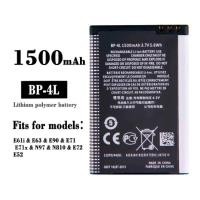 ราคา [คลังสินค้าพร้อม] เหมาะสําหรับแบตเตอรี่ Nokia/Nokia E61i E63 E90 E71 N97 N810 E72 BP-4L (52461606321)