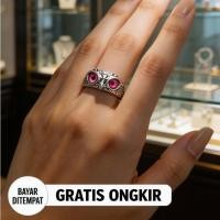 ราคา [Eleganza] แหวนนกฮูกสําหรับผู้ชายและผู้หญิงแหวนนกฮูกแบบปรับได้ (44709763806)
