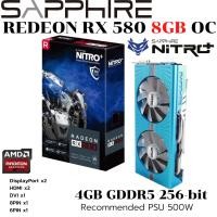 ราคา VGA (การ์ดแสดงผล) SAPPHIRE NITRO+ RX 580 8GB DDR5 DUAL Special Edition (24539950826)
