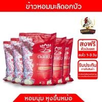 ราคา ข้าวสารตราดอกบัว ข้าวหอมมะลิใหม่ต้นฤดู100% 5 กก. 1 ถุง (22443300050)