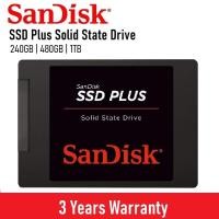 ราคา 250GB / 500GB SSD (เอสเอสดี) SANDISK PLUS SATA III 6Gb/s, 2.5" (SDSSDA-480G-G26) (SDSSDA-240G-G26) (28014725021)