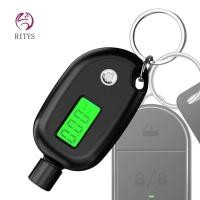 ราคา ความจริงใจ เครื่องวัดความดันลมยางพวงกุญแจดิจิตอลขนาดมินิพวงกุญแจเครื่องวัดความดันลมยาง,มิเตอร์ดิจิตอลจอแสดงผล จอแอลซีดี ปลุกความปลอดภัยเครื่องวัดความดันลมยางรถยนต์แบบพกพ (49711552998)