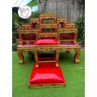 ราคา โต๊ะหมู่บูชางานร่องสีหมู่9หน้า8(ไม่รวมโต๊ะกราบ) (56961085795)