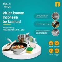 ราคา มูลค่าห้องครัว ชุดกระทะไม่ติด แถมตะหลิวไม้ (27615167718)
