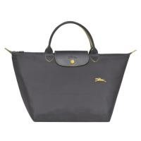 ราคา New Longchamp size M หูสั้น สีเทา (1536408915)