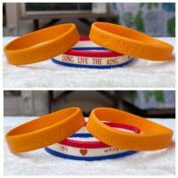 ราคา มือสอง Wristband ริสแบนด์ สายรัดข้อมือ เรารักพ่อหลวง เรารักพระเจ้าอยู่หัว I My Father / LONG LIVE THE KING (54658252063)