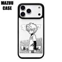 ราคา เคสไอโฟน TPU ขอบดำ หลังแข็งใส กันกระแทก ลายตัวละครอนิเมะสไตล์สตรีท สำหรับ iPhone 17 16 15 14 13 12 11 Pro Max Plus (48209945067)