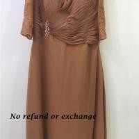ราคา ชุดแต่งงานมือสอง/ชุดอาหารค่ํา 90% เหมือนใหม่4XL~6XL/Destie สําหรับขาย 9.0 ใหม่ (50959670389)