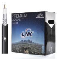 ราคา LINK CB-0106A-1 (CB-0106S-1) RG 6/U Cable Black Jacket, 95% Shield Advanced 100m./Easy Box (11386389805)