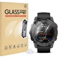 ราคา 4 แพ็คสําหรับ Garmin Fenix 7 47 มม.ป้องกันหน้าจอแก้ว, 2.5D Clear 9H กระจกนิรภัยสําหรับ Fenix 7/7 Pro/Fenix 7 Sapphire Solar นาฬิกาฟิล์ม 47 มม., Sensitive Touch & Anti (54861464366)
