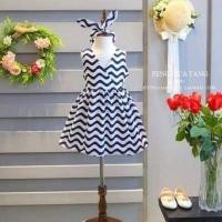 ราคา เดรสสาวน้อย ลายริ้วสีฟ้า (2144430075)