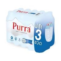 ราคา เพอร์ร่า น้ำแร่ธรรมชาติ Purra Mineral Water 600ml. Pack12 (47309452894)
