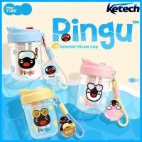 ราคา Martube ใหม่ Pingu ฟางขวดน้ํา 580ml ขนาดใหญ่ความจุแบบพกพาถ้วยสําหรับ Office School กลางแจ้ง Pingu อะนิเมะอุปกรณ์ต่อพ่วงของขวัญ (48761505483)